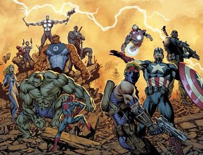 Cover Art for ULTIMATE COMICS AVENGERS
