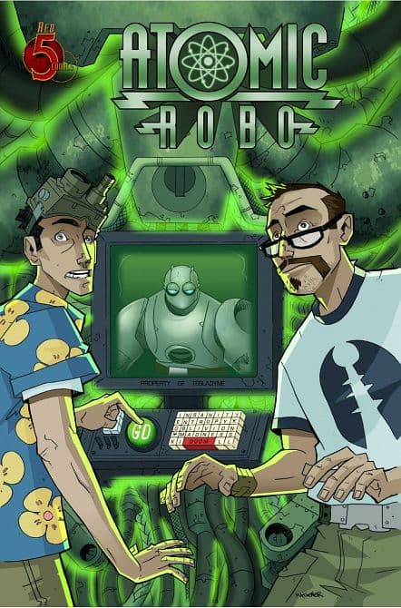 Cover Art for ATOMIC ROBO SHADOW FROM BEYOND TIME