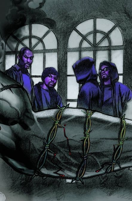 Cover Art for FINAL CRISIS AFTERMATH INK