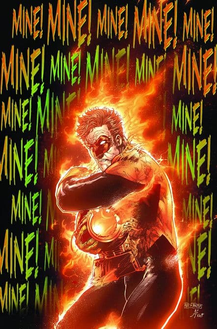Cover Art for GREEN LANTERN AGENT ORANGE HC