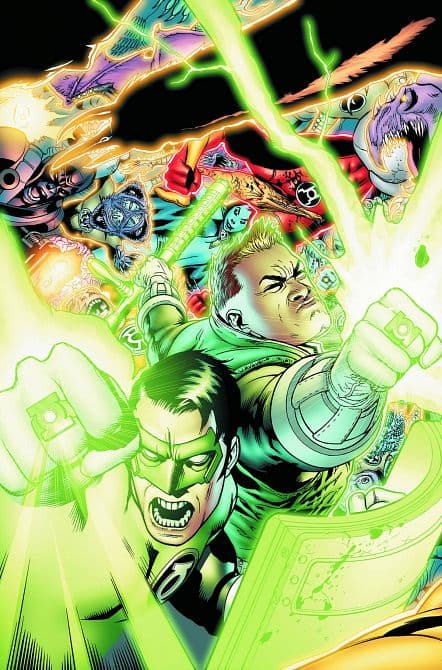Cover Art for GREEN LANTERN EMERALD ECLIPSE HC
