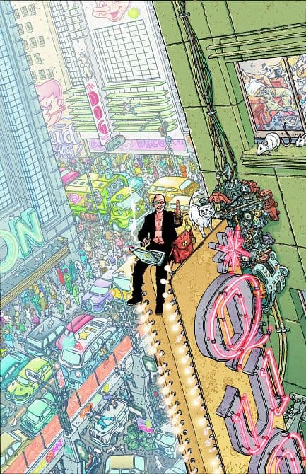 Cover Art for TRANSMETROPOLITAN TP VOL 04 THE NEW SCUM NEW PTG