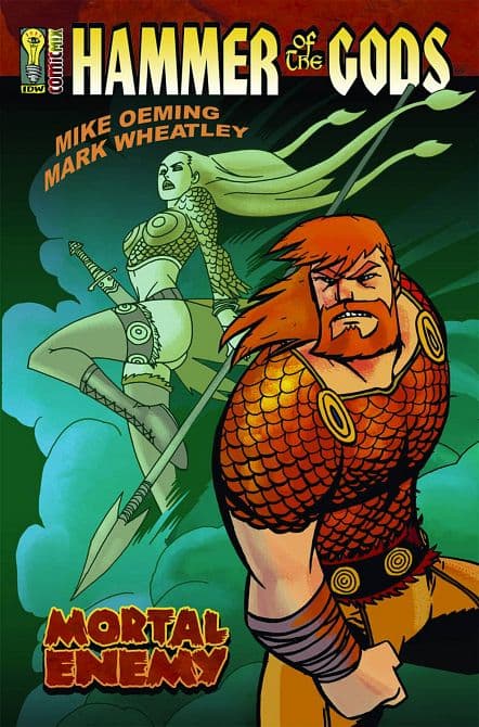 Cover Art for HAMMER O/T GODS TP VOL 01 MORTAL ENEMY