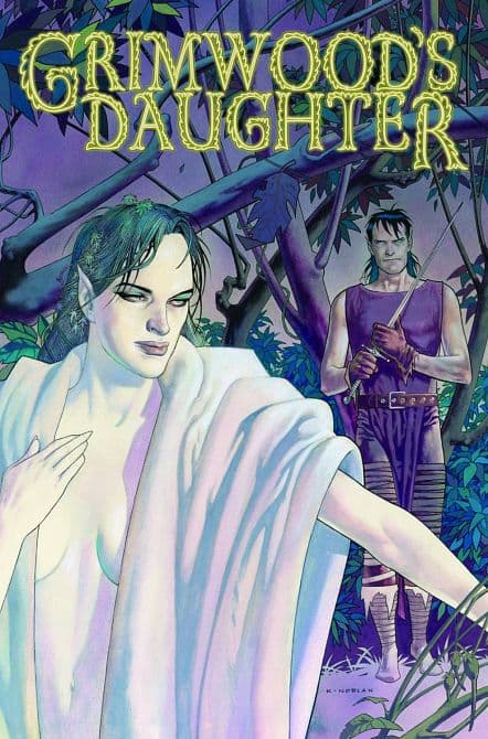 Cover Art for GRIMWOODS DAUGHTER HC
