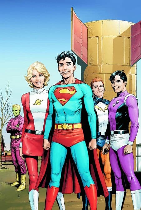 Cover Art for SUPERMAN SECRET ORIGIN