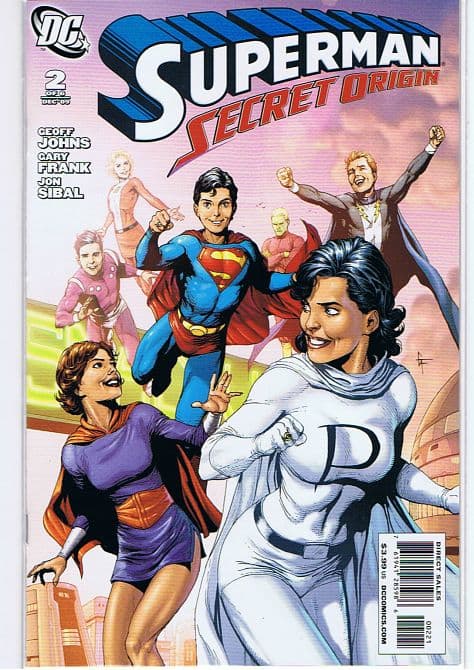 Cover Art for SUPERMAN SECRET ORIGIN