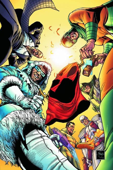 Cover Art for FLASH VS THE ROGUES TP