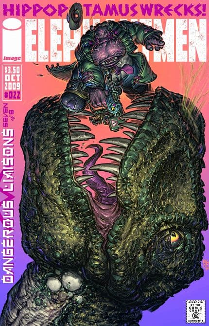 Cover Art for ELEPHANTMEN