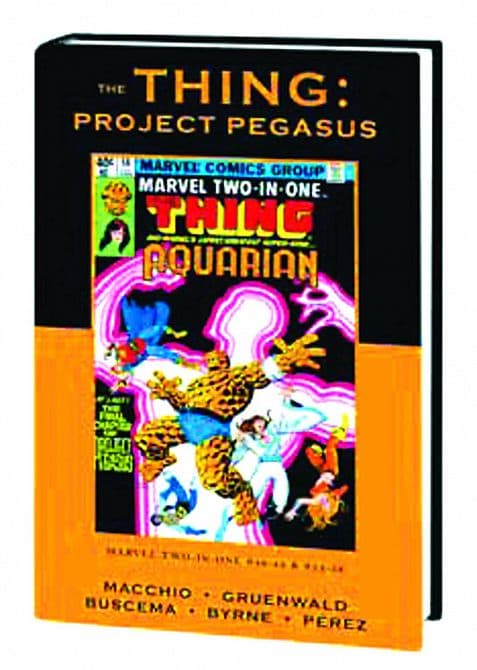 Cover Art for THING PROJECT PEGASUS PREM HC