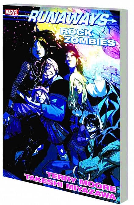 Cover Art for RUNAWAYS ROCK ZOMBIES TP