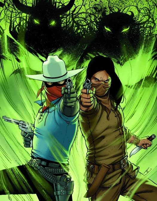 Cover Art for LONE RANGER & TONTO