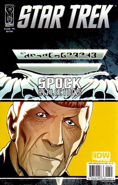 Cover Art for STAR TREK SPOCK REFLECTIONS