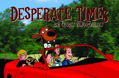 Cover Art for DESPERATE TIMES GN