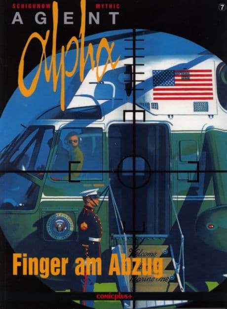 Cover Art for AGENT ALPHA