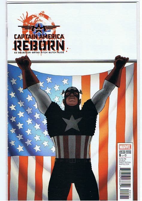 Cover Art for CAPTAIN AMERICA REBORN