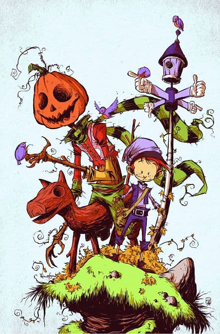Cover Art for MARVELOUS LAND OF OZ