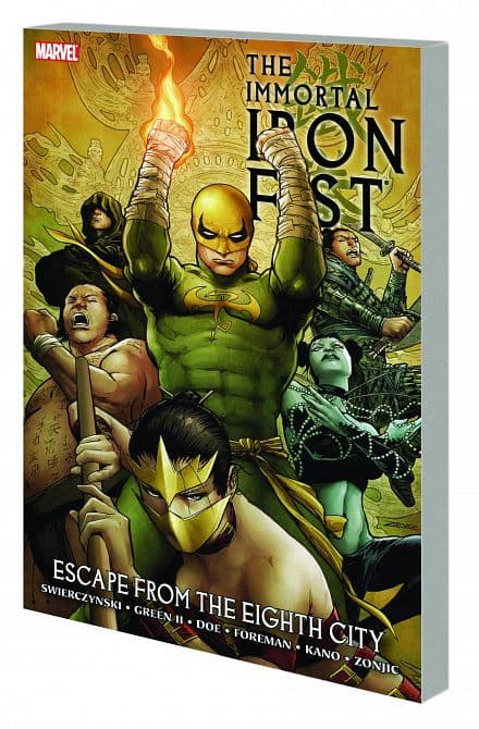 Cover Art for IMMORTAL IRON FIST TP VOL 05 ESCAPE FROM EIGHTH CITY