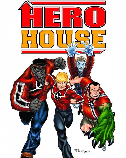 Cover Art for HERO HOUSE GN
