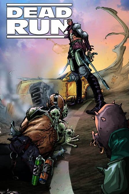 Cover Art for DEAD RUN TP VOL 01