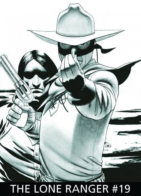 Cover Art for LONE RANGER