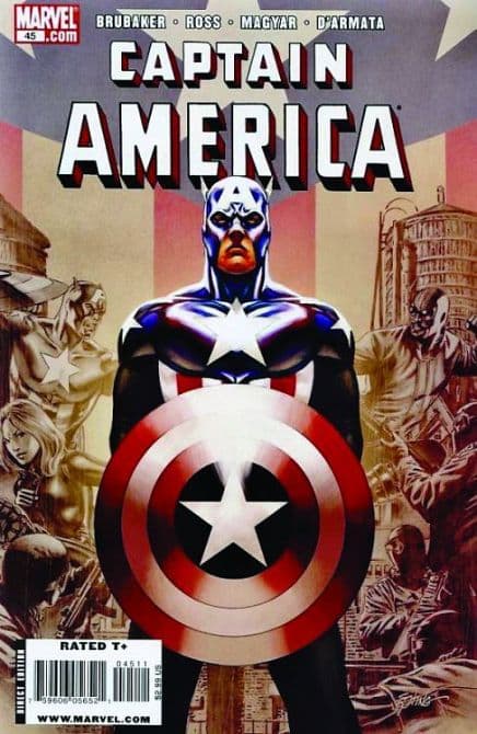 Cover Art for CAPTAIN AMERICA ( ab 2008 )