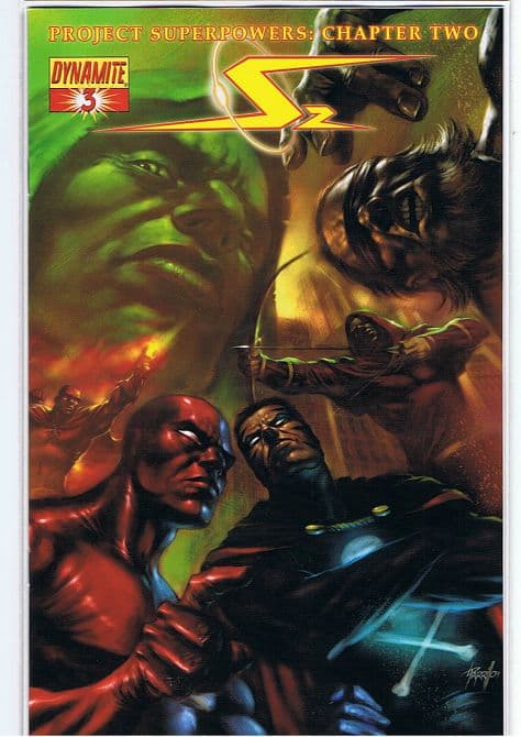 Cover Art for PROJECT SUPERPOWERS CHAPTER TWO
