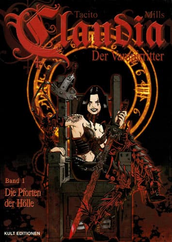 Cover Art for CLAUDIA DER VAMPIRRITTER