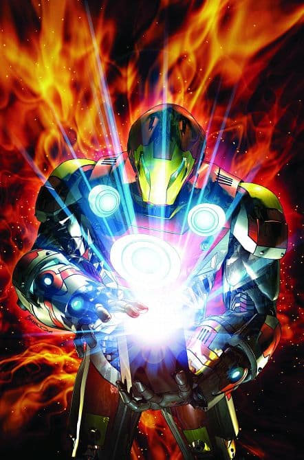 Cover Art for ULTIMATE COMICS ARMOR WARS