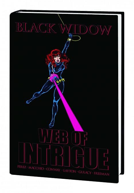 Cover Art for BLACK WIDOW WEB OF INTRIGUE PREM HC