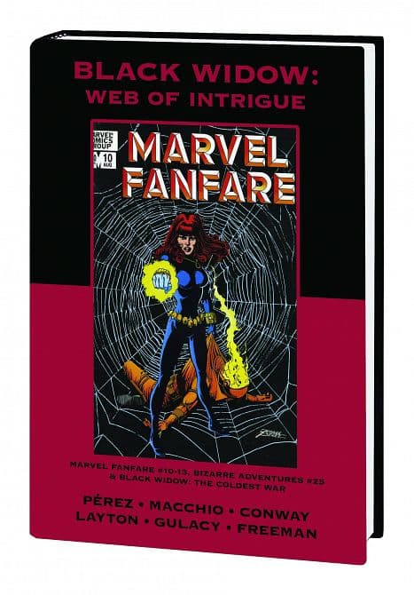 Cover Art for BLACK WIDOW WEB OF INTRIGUE PREM HC DM VAR ED 40