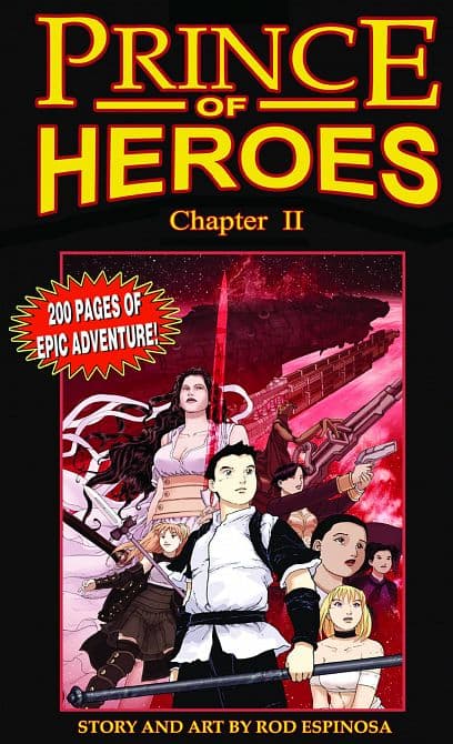 Cover Art for ROD ESPINOSA PRINCE OF HEROES TP CHAPTER 02