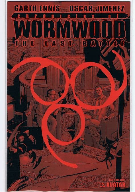 Cover Art for CHRONICLES OF WORMWOOD LAST BATTLE