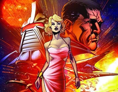 Cover Art for BATTLESTAR GALACTICA CYLON WAR TP