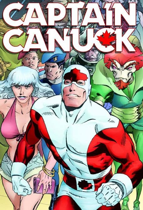 Cover Art for CAPTAIN CANUCK HC VOL 02