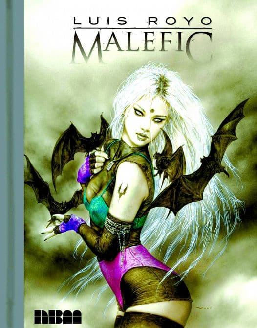 Cover Art for LUIS ROYO MALEFIC HC REVISED ED