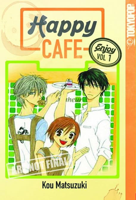 Cover Art for HAPPY CAFE GN VOL 01