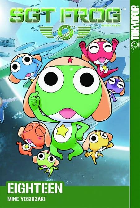 Cover Art for SGT FROG GN VOL 18