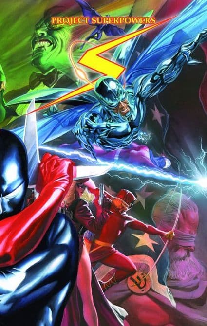 Cover Art for PROJECT SUPERPOWERS ( 2009 )