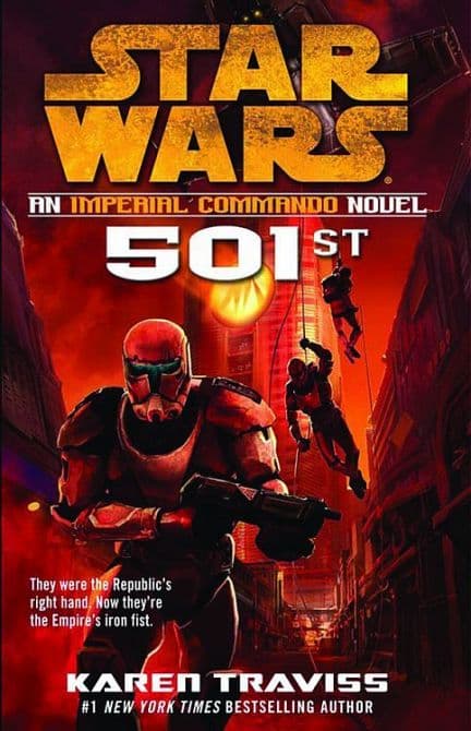 Cover Art for STAR WARS IMPERIAL COMMANDO ( Roman )