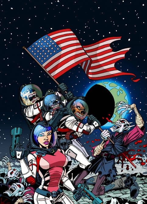 Cover Art for WEREWOLVES ON THE MOON VERSUS VAMPIRES TP VOL 01