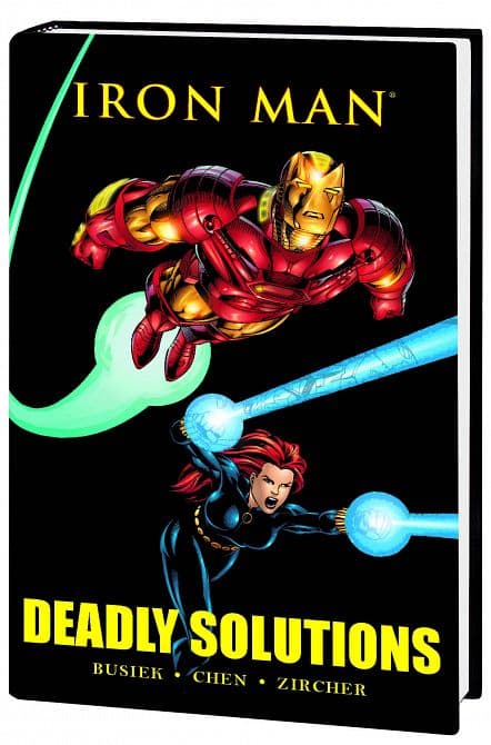 Cover Art for IRON MAN DEADLY SOLUTIONS PREM HC