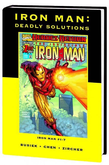 Cover Art for IRON MAN DEADLY SOLUTIONS PREM HC DM ED 42