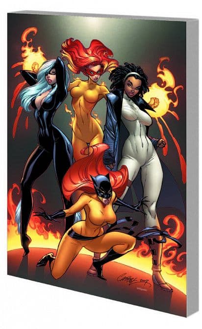 Cover Art for MARVEL DIVAS TP