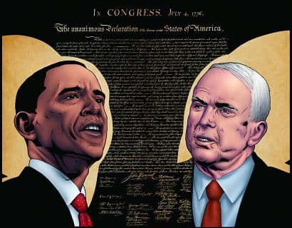 Cover Art for OBAMA MCCAIN ELECTION 2008 TP