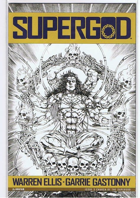 Cover Art for SUPERGOD