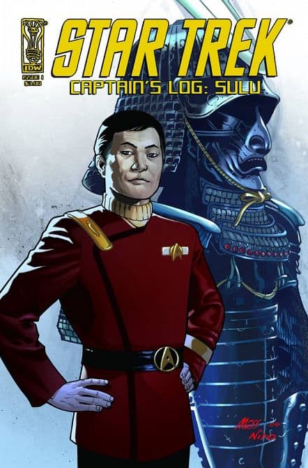Cover Art for STAR TREK CAPTAINS LOG SULU