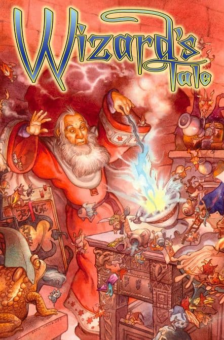 Cover Art for WIZARDS TALE HC VOL 01