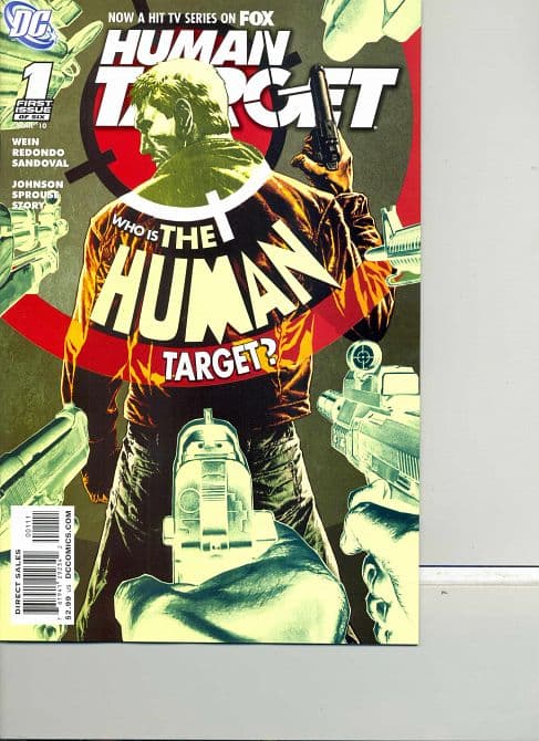 Cover Art for HUMAN TARGET ( 2010 )