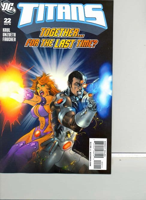Cover Art for TITANS ( 2008-2011 )