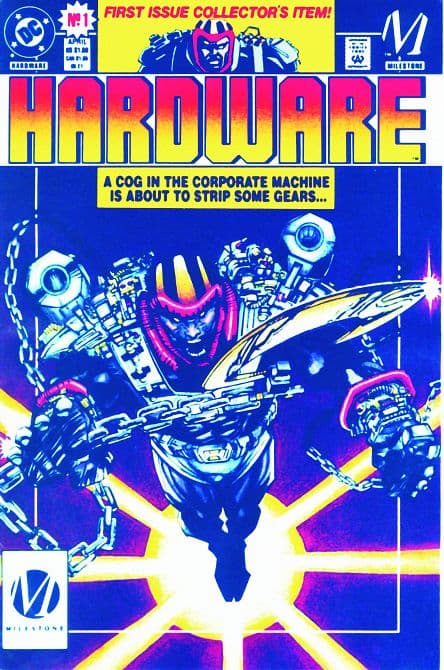 Cover Art for HARDWARE THE MAN IN THE MACHINE TP